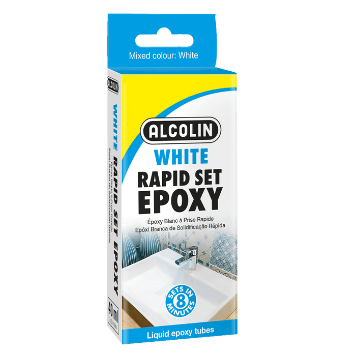 Alcolin Epoxy Liq Rapid Set White 2 X20 Ml Alc1030