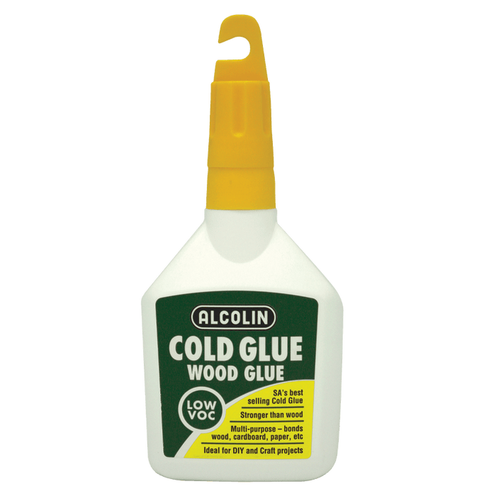 Alcolin Cold Glue: Wood Glue Bottle for DIY Crafts & Woodworking Projects