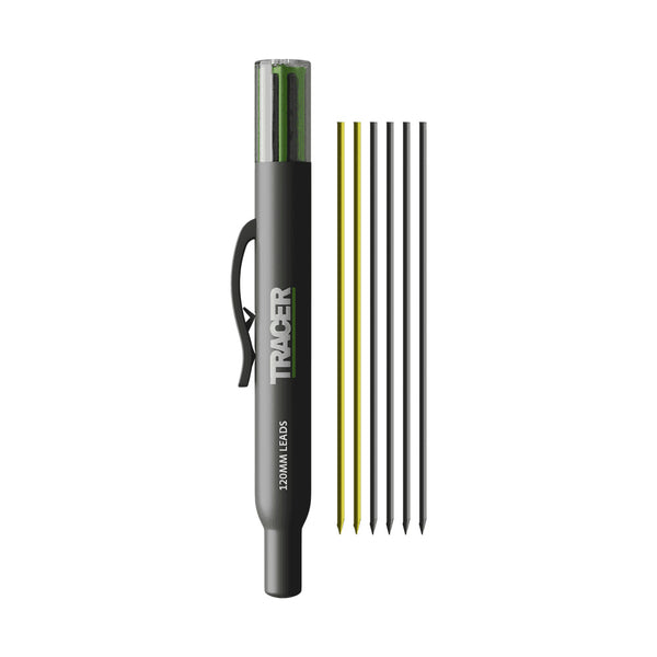 TRACER Leads 6pc in Holster (4x 2B & 2x Yellow) - 10-ADP2