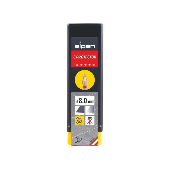 PORCELAIN C PROTECTOR DRILL BIT 8.0MM INP