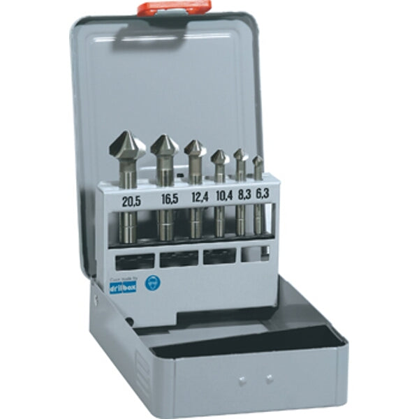 Alpen Countersink Set HSS - 6 Piece Drill Deburring Tool