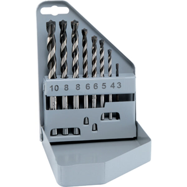 PROFI BETON Concrete Drill Bit Set - 8 Piece Set for Concrete Drilling