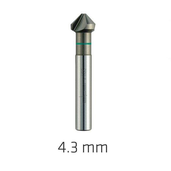 HSS Countersink 4.3mm C Shape - Buy from chavda.com for precision and quality!