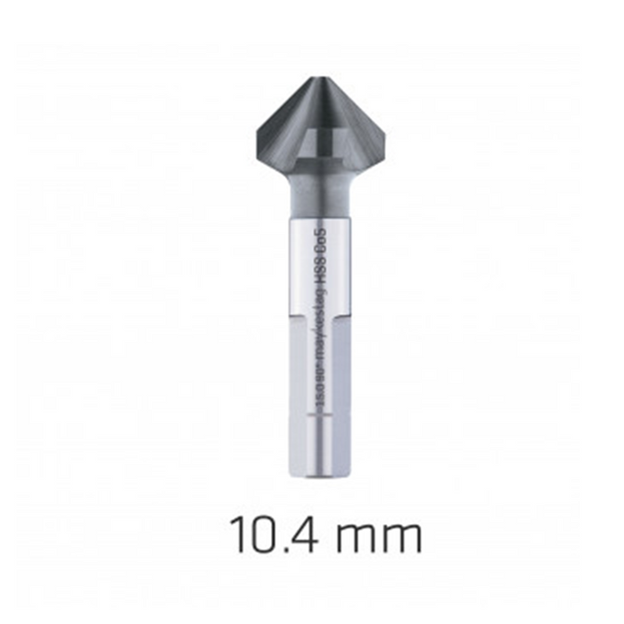 HSS-ECO5 COUNTERSINK 90  10.4 DIN 335 SHAPEC 3-SURFACE SHANK ALUNIT CO