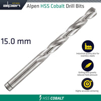 Alpen HSS Cobalt DIN 338 Drill Bit