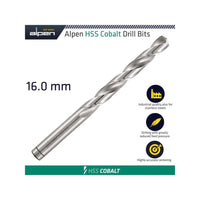 HSS COBALT DIN 338 16MM BULK