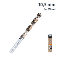 TIMBER TWIST 10.5MM WOOD DRILL BIT SLEEVED
