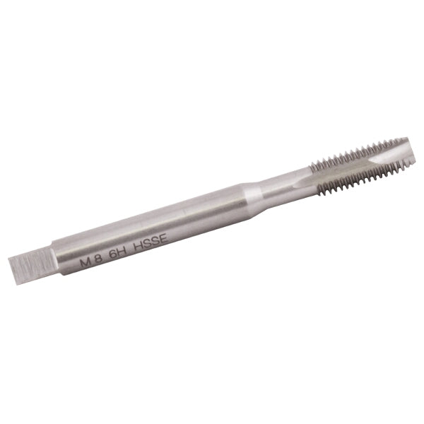 Cobalt Machine Tap 8mm - 1.25mm Pitch HSSE - Threading Tool for Metalworking | Chavda.com