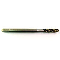 Cobalt Spiral Flute Tap, 4mm, 0.7mm Pitch - Machine Tap for Metal Threading.