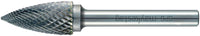 Tungsten Carbide Rotary Burr - 12mm Arc Round Nose for Hard Metals | chavda.com
