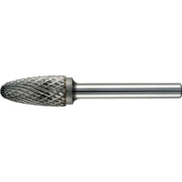 TC Rotary Burr 12mm Arc Round Nose - Carbide Burr for Hard Metals Grinding, Shaping, and Deburring Cutting Tool