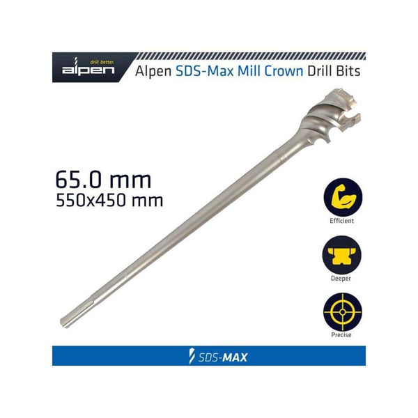 SDS MAX MILL 550 X450X65MM
