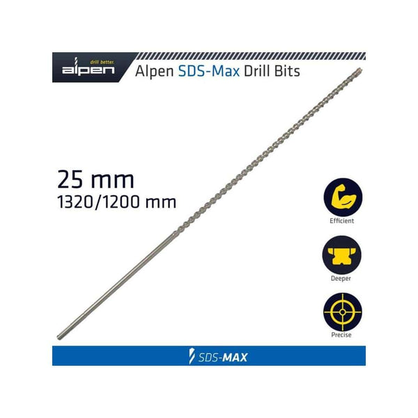 ALPEN SDS MAX DRILL 1320X1200X25MM