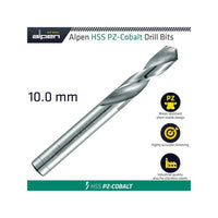 ALPEN COBALT DRILL SHORT BULK 10.00MM