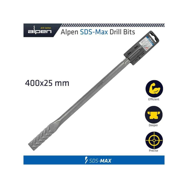 DEMOLISHER MAX FLAT CHISEL 400X25 SDS-MAX