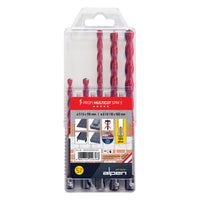 Alpen Profi Multicut Sds Drill Bit Set 5. 6 X 110 Mm 6. 8 10 Mm X 160 Mm Alp Spm5