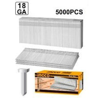 INGCO ACC Brad Nails GA18 1.25x25mm 5000PCS - ANA18251. Ideal for carpentry and woodworking.