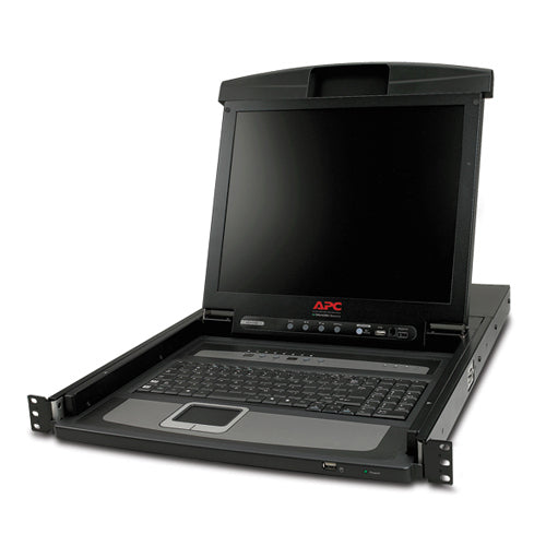 APC 17 Rack LCD Console with Integrated 8 P-AP5808