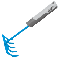Aquacraft Hand Soil Rake - Gardening Tool for Leveling and Raking Soil