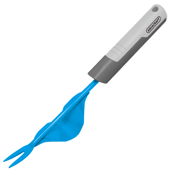 AquaCraft Weeder Hand Tool - Blue Garden Weeder for Removing Weeds from Cracks and Joints