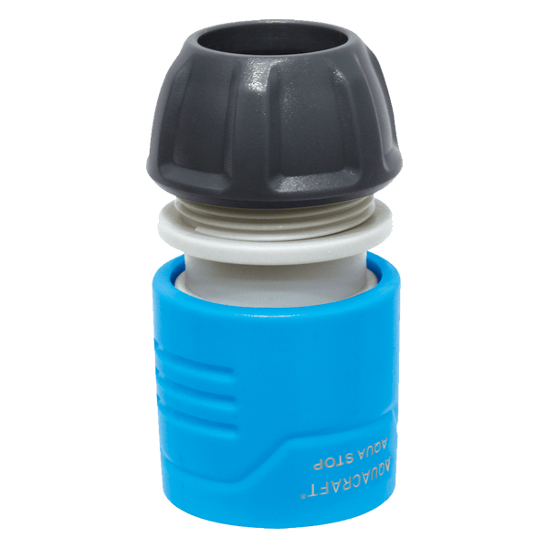 Aqua Fitt Hose Connector W/Stop 1/2 Aq550020