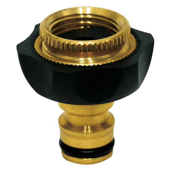 Aqua Fitt Brass Tap Adaptor (1/2 3/4) Aq660410