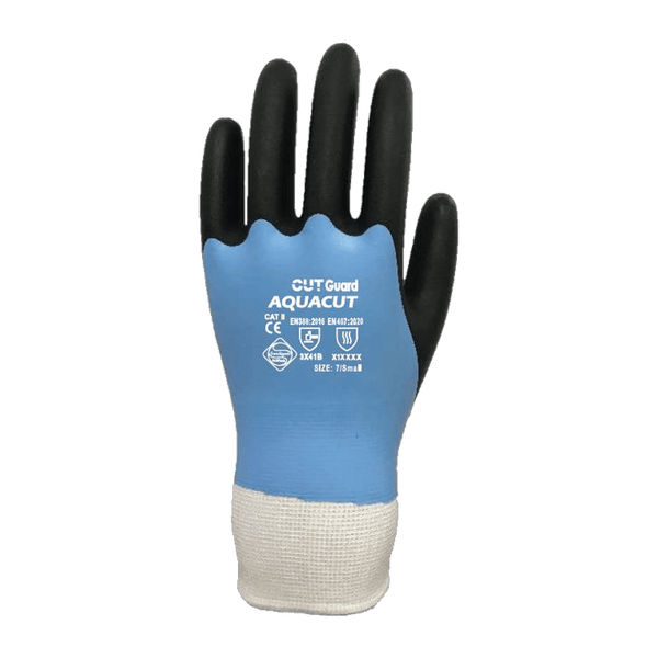 Glove Aquacut Blue S09 Large Aq701613