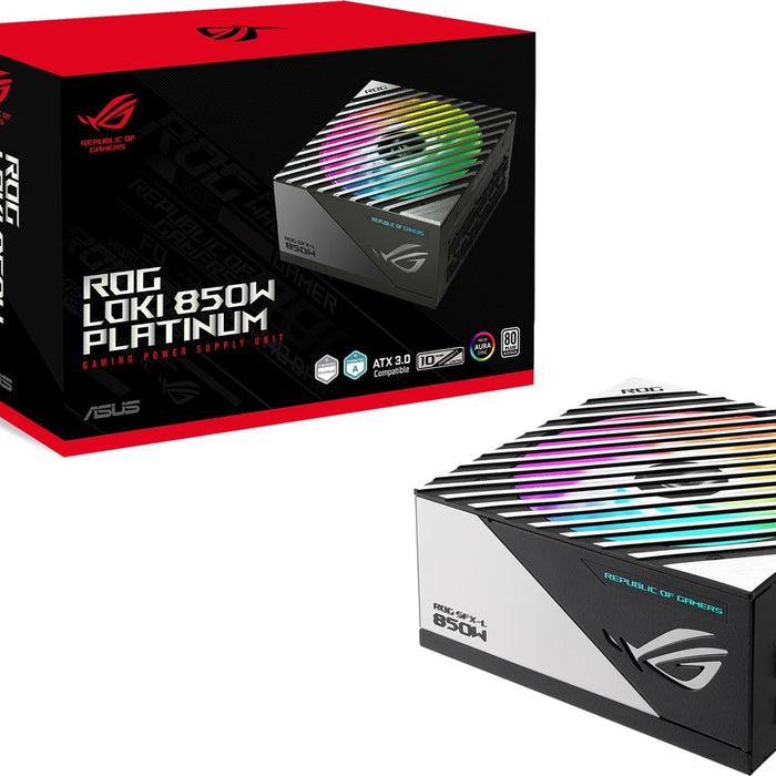 'ASUS PSU/850W/Fully modular/80 Plus Platinum/10 years warranty.