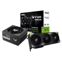 Asus TUF Gaming GeForce RTX 5070 OC Edition and 1000W 80 PLUS Gold Modular Power Supply Bundle -ASUS_CC_BUN_3