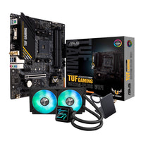 Asus TUF Gaming A520M-PLUS WiFi AM4 and Asus Prime LC 240 ARGB Liquid CPU Cooler Bundle-ASUS_CC_BUN_8