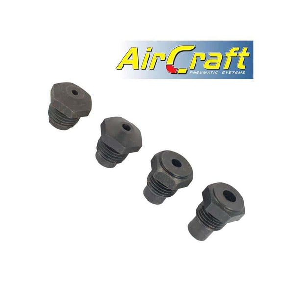 AIR RIVETER SERVICE KIT NOSE PIECE 4 PCE SET(1) FOR AT0018