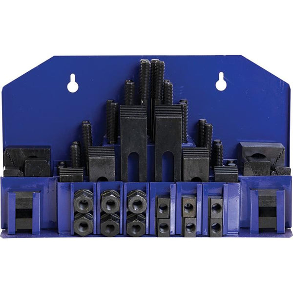 CROMWELL 14MMxM12 T-Slot Machine Clamp Set ATL4251140K - Heavy Duty Metalworking Clamps for Milling Machines & CNC