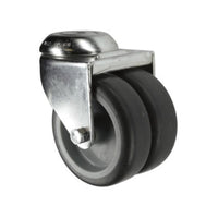 Atlas Workholders SWIVEL BOLT HOLE 50mmTWIN RUBBER TYRE