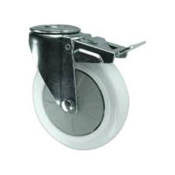 Atlas Workholders BRAKED SWIVEL BOLT HOLE 75mmNYLON