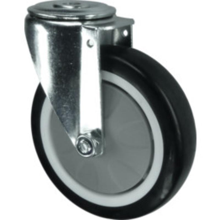 Atlas Workholders SWIVEL BOLT HOLE 125mmPOLYURETHANE TYRE