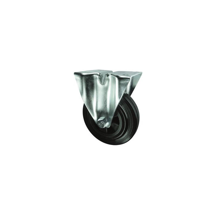 Atlas Workholders FIXED PLATE 80mm RUBBERTYRE; POLY' CENTRE