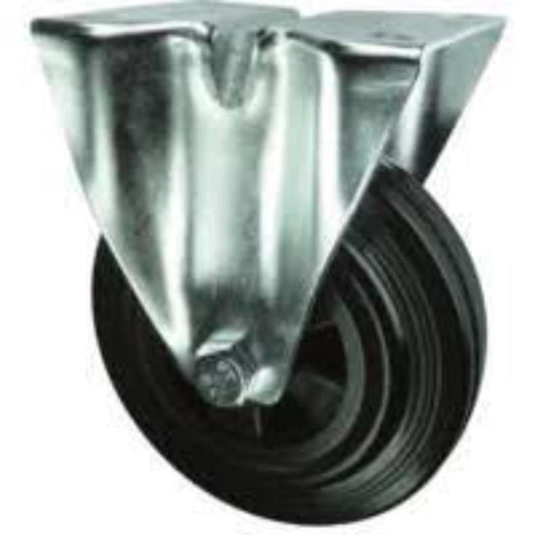 Atlas Workholders FIXED PLATE 200mm RUBBERTYRE; POLY' CENTRE