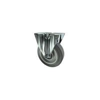 Atlas Workholders FIXED PLATE 160mm GREY RUBBERTYRE