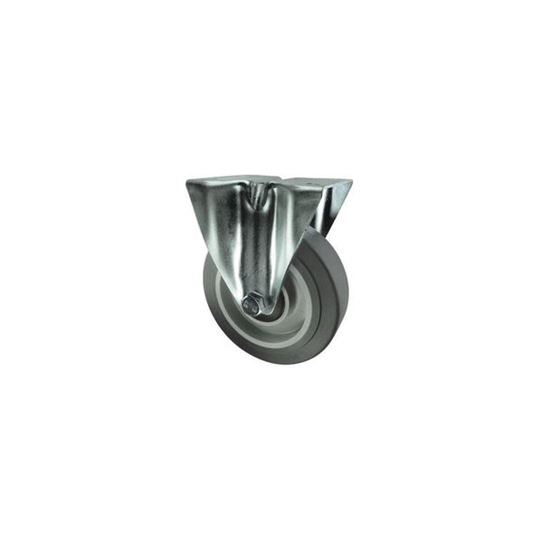 Atlas Workholders FIXED PLATE 160mm GREY RUBBERTYRE