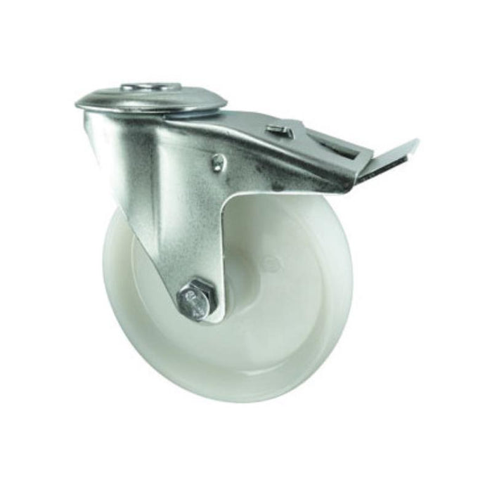 Atlas Workholders BRAKED SWIVEL BOLT HOLE 80mmNYLON