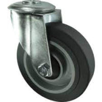 Atlas Workholders SWIVEL BOLT HOLE 125mm GREYRUBBER TYRE