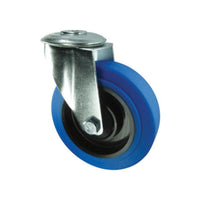 Atlas Workholders SWIVEL BOLT HOLE 100mm BLUERUBBER TYRE