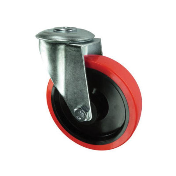 Atlas Workholders SWIVEL BOLT HOLE 200mmPOLYURETHANE TYRE