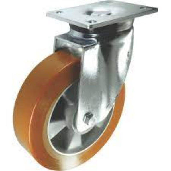 Atlas Workholders SWIVEL PLATE 160mm POLYURETHANETYRE