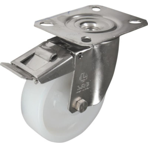 Atlas Workholders SS BRAKED SWIVEL PLATE 125mmNYLON