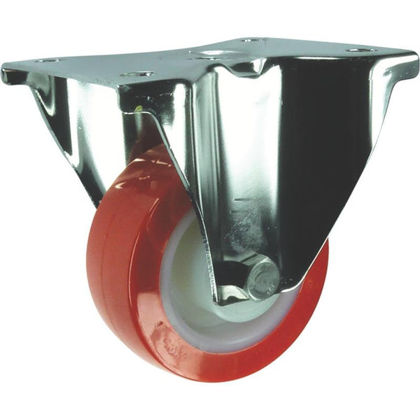 Atlas Workholders SS FIXED PLATE 125mm POLYURETHANETYRE
