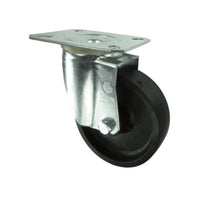 CROMWELL HT Swivel Plate 125mm Thermoplastic Caster Wheel - Heavy Duty Swivel Plate Caster Wheel