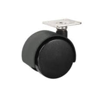 Atlas Workholders BRAKED SWIVEL THREADED TWIN 50mm NYLON