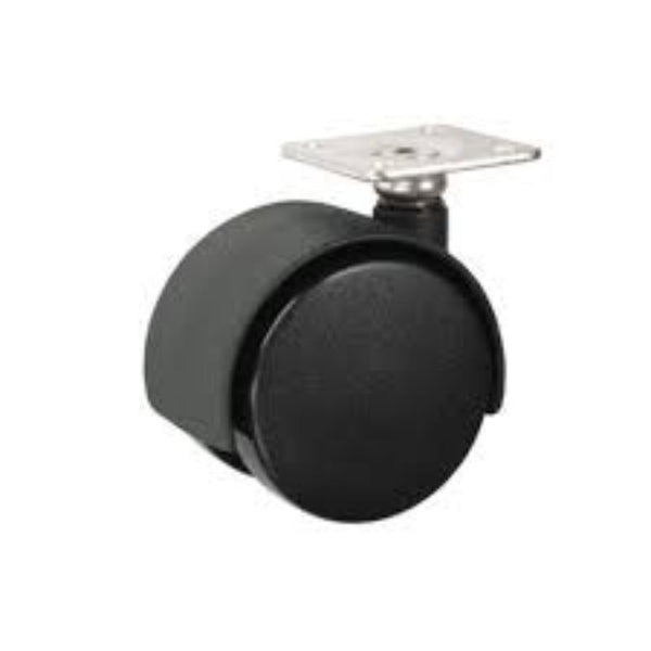 Atlas Workholders BRAKED SWIVEL THREADED TWIN 50mm NYLON