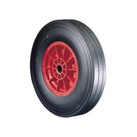 Atlas Workholders RUBBER TYRE POLYPROPYLENE CTR280mm-25mmB WHEEL R/BRG